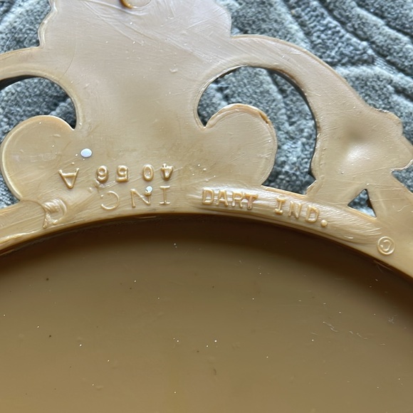 Pair Vintage Cameo Wall Plaques Baroque Female/Goddess Images USA - Picture 8 of 10